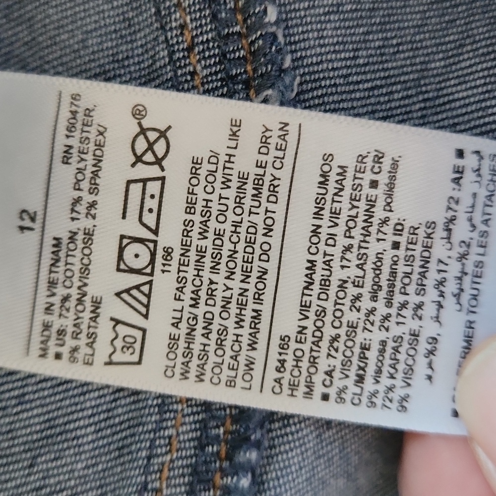 Old Navy Women's Super Skinny Jeans in Blue Size 12 - Picture 4 of 9